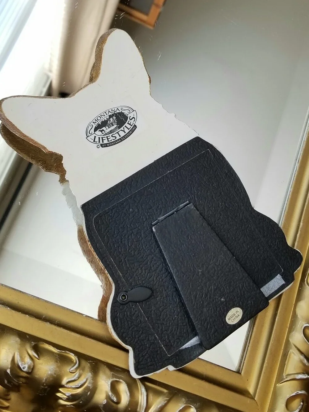 ❗Vintage Ceramic Corgi Dog Picture Frame❗